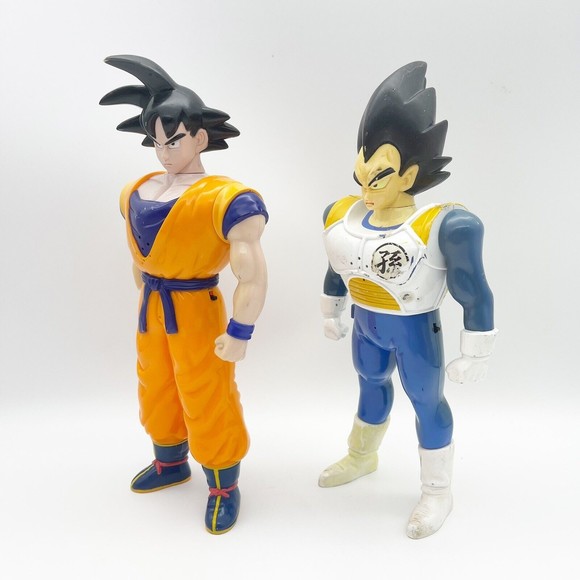 1999 Dragon Ball Z Goku & Vegeta‎ Walkie Talkies Funimation Productions Damage - Picture 6 of 12